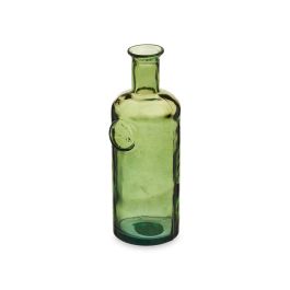 Botella Decorativa Vidrio Stamp 35 Cm Verde Giftdecor (6 Unidades) Botella Decorativa Vidrio Stamp 35 Cm Verde Giftdecor (6 Unidades)