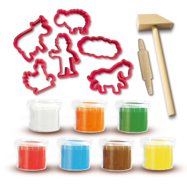 Ses Creative Mi primer kit de masa de modelado con herramientas SES8710341144388