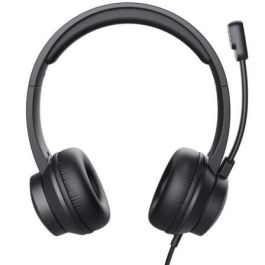 Trust Auriculares Ayda Estéreo con Micrófono Ajustable, Conexión Jack 3.5 mm, Negro Trust Auriculares Ayda Estéreo con Micrófono Ajustable, Conexión Jack 3.5 mm, Negro