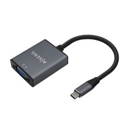 AISENS - CONVERSOR ALUMINIO USB-C A VGA, USB-C/M-HDB15/H, GRIS, 15CM Precio: 10.50000006. SKU: B1FE5VKRF6