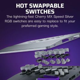 Turtle Beach Victrix Pro KO Joystick de Combate sin Palanca Gris para Xbox