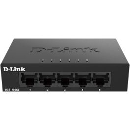 D-Link DGS-105GL Switch de Red Gigabit Ethernet 5 Puertos, 10 Gbps, Plug & Play, Metálico, Silencioso y Eficiente Precio: 21.88999989. SKU: S0432813