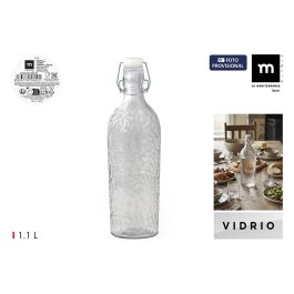 La Mediterranea Botella Vidrio T/Clasico 1.1L 9x9x30.8 cm Precio: 20.50000029. SKU: B1GG24T23R
