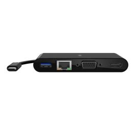 Adaptador Belkin Avc005Btbk Multimedia Usb-C Puertos Usb-A 3.0 Ethernet Vga Y Hdmi 4K Color Negro Precio: 50.79000047. SKU: S7730739