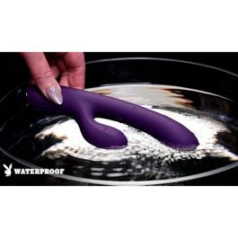 Vibrador Doble Estimulación Evolved Playboy Morado Púrpura