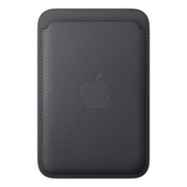 Apple MGHA4ZMA - Cartera de tejido fino con MagSafe para iPhone, color negra