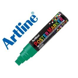 Artline Rotulador EPP-12 Punta Rectangular 12 mm Verde Fluor para Cartelería Precio: 9.801. SKU: B12DJ9D4AK