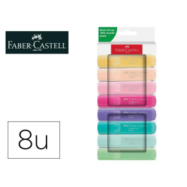 Faber castell Rotulador Textliner 46 Pastel Estuche 8 Unidades Colores Surtidos Precio: 5.94999955. SKU: B13NPA5K5P