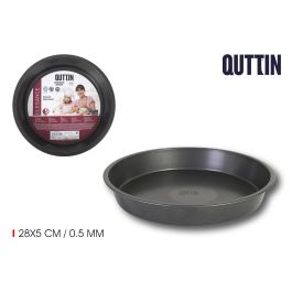 Bandeja redonda con ala Quttin 28x5 cm 0.5 mm (12 Unidades) Precio: 36.88999963. SKU: B1CEFMNE23