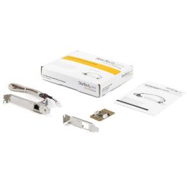 Startechcom ST1000Smpex Tarjeta de Red Gigabit Ethernet PCI Express Mini Card RJ45 para Windows, macOS, Linux