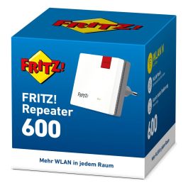 AVM Repeater 600 - Repetidor Wi-Fi, Banda Única (2,4 GHz), 600 Mbit/s, WPA2