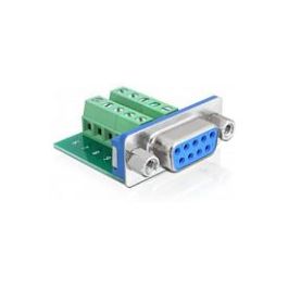 DeLOCK 65268 Adaptador Sub-D 9 Pin Hembra a Bloque de Terminales 10 Pin Verde Precio: 30.8999999. SKU: B14BYL53X3