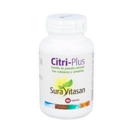 SURA VITASAN Citri-Plus Extracto de Semilla de Pomelo, Equinácea y Artemisia, 90 Cápsulas, Bioflavonoides y Vitamina C Precio: 23.4999996. SKU: B1ETGWJRBM