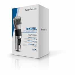 Babyliss E756E Cortapelos Power Clipper Hombre Cuchilla 45mm Acero Inoxidable, con Cable Profesional y 9 Longitudes de Corte (0.5-25mm) Babyliss E756E Cortapelos Power Clipper Hombre Cuchilla 45mm Acero Inoxidable, con Cable Profesional y 9 Longitudes de Corte (0.5-25mm)