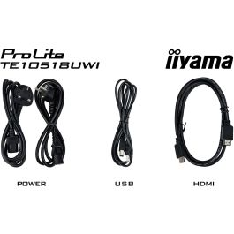 iiyama TE10518UWI-B1AG Pantalla Interactiva Táctil VA 105" (265.7cm) 5K Ultra HD 5120x2160 PureTouch-IR 40 Puntos Táctiles 4K 60Hz 16/7 450cd/m2 4000:1