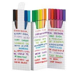Stabilo 6818-8 Estuche Cartón Zig-Zag Rotuladores Punta Fibra Media 1mm, 18 Colores Surtidos Stabilo 6818-8 Estuche Cartón Zig-Zag Rotuladores Punta Fibra Media 1mm, 18 Colores Surtidos