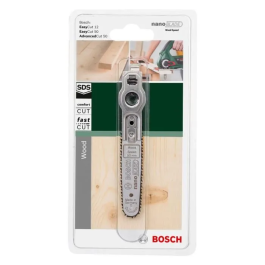 Bosch Accesorios NANOBLADE WOOD SPEED 50 Cuchilla para Madera Tecnología NanoBlade Fácil y Rápido