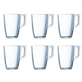 Juego de Tazas Luminarc Nuevo Transparente Vidrio 320 ml (6 Piezas) Precio: 18.69000001. SKU: S2701717