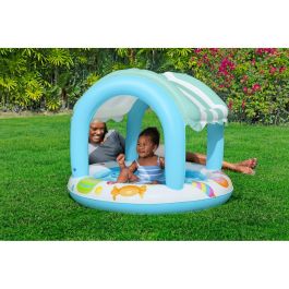 Bestway Piscina Hinchable Infantil Aro Tienda de Helados 104x84 cm +2 Años Jardin 52638