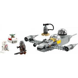 LEGO 75410 Caza Estelar N-1 de Mando y Grogu | Kit Juguete Construible Star Wars: The Mandalorian con El Mandaloriano, Grogu y R5-D4