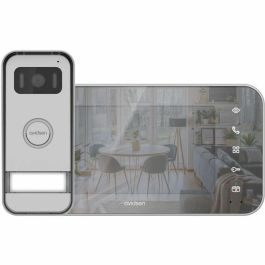 Avidsen 112291 Videoportero con Cable 7" Efecto Espejo con Apertura de Cancela