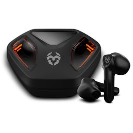 Krom Auriculares Gaming In-Ear Bluetooth Kall con Estuche de Carga Autonomía 4h Negros NXKROMKALL