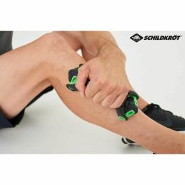 Schildkröt AUC4000885601503 Fitness rodillo de masaje 19 cm polipropileno negro/verde