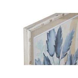 DKD Home Decor Cuadro Atlantico Azul Multicolor 3 x 65 x 50 cm Abeto Cristal