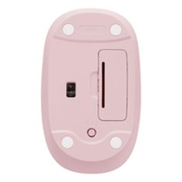 Logitech M196 Ratón Inalámbrico Rosa Bluetooth Óptico 1000 dpi, 12 Meses Batería, Compatible Windows/macOS, Plástico Reciclado