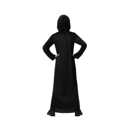 Disfraz Fantasma Negro de Halloween para Niño 10-12 Años - Incluye Túnica con Capucha y Máscara Integrada, Poliéster Disfraz Fantasma Negro de Halloween para Niño 10-12 Años - Incluye Túnica con Capucha y Máscara Integrada, Poliéster