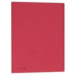 FUNDA CON TECLADO EXTRAIBLE E-VITTA KEYTAB BLUETOOTH ROJA PARA IPAD 2018 - POSICIÓN STAND - CIERRE PESTAÑA IMANTADA