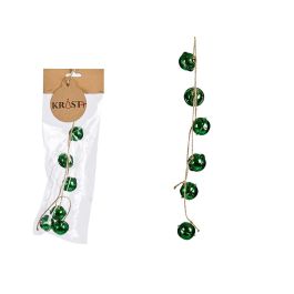 Tira Cascabel Verde Brillante Navidad 3 cm - Krist+ (48 Unidades) Precio: 74.69000033. SKU: B1H9M7D9LD