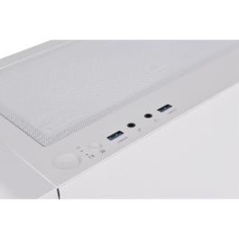 Caja de PC - THERMALTAKE - View 200 TG ARGB Snow (Blanco) - Torre media - Formato ATX