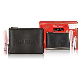 Atelier Kit Set L'Oreal Paris: Lash Paradise, Volumizing & Lengthening, Mascara, Extra Black, 6.4 ml + Paradise, Kajal Eye Pencil, 1.2 g + Textile Makeup Bag, Black Precio: 21.49999995. SKU: B19B9MD488