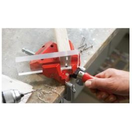BESSEY WS3 Sargento de ángulo / Gato de esquina para ingletes, apertura de mordaza 5,5 cm