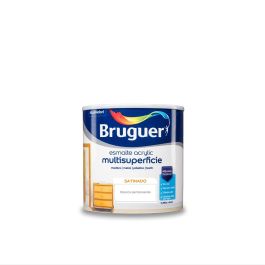 Bruguer Esmalte acrílico multisuperficie blanco permanente satinado 0,250l 5160660 para madera, metal, plástico, textil interior/exterior Precio: 10.78999955. SKU: S7902843