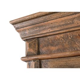 Giner y Colomer Mueble Bar Alto con Puerta Frontal en Madera de Mango Nogal