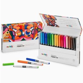 Carioca Rotuladores Plus Prisma, Punta Doble Fina, Colores Surtidos, Tinta Súper Intensa y Resistente a la Luz, Caja Rígida 30 Unidades Precio: 11.49999972. SKU: B13R3M4TQW
