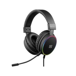 Sandberg HeroBlaster Auriculares Gaming USB de Diadema Supraaurales con Aislamiento de Sonido, Cómodos para Largas Sesiones