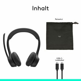 Auriculares Logitech 981-001458 Negro Auriculares Logitech 981-001458 Negro