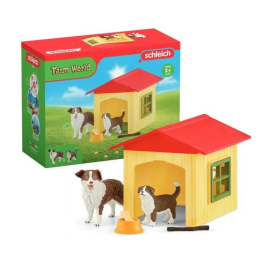 Schleich 42573 Nicho de perros Rangera mundial agrícola
