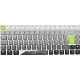 SHARKOON SKILLER SGK50 S3 Design Bundle D5 Teclado Gaming Mecánico Color Gris/Verde Neón
