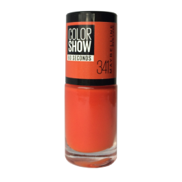 Color Show 60 Seconds, Esmalte de uñas, N.º 341, Adjunto naranja, 7 ml Precio: 11.88999966. SKU: B1HWWZ5WD2