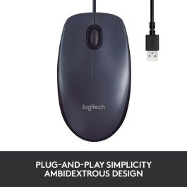 Logitech 1000 DPI, Optical, USB, 3 buttons Logitech 1000 DPI, Optical, USB, 3 buttons
