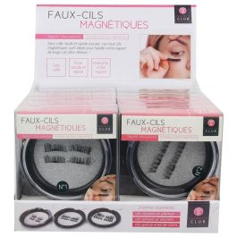 Cosmetic Club Pestañas Postizas Magnéticas Surtidas 4 Modelos Sin Pegamento Rápida Colocación