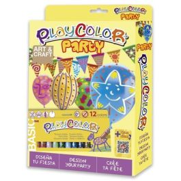 Tempera Instant Solida Playcolor Basic One Pack Party (Tempera+12 Globos + 10 Banderitas + Cuerda + Triptico) Precio: 17.5899999. SKU: B1F6TXBXP9