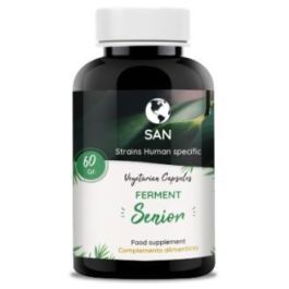 PROBIOTICOS SAN Ferment Senior 60Gr. Ayuda a reparar, reforzar y mantener la flora intestinal, soluble, uso diario Precio: 24.7900004. SKU: B15NEWFRJJ