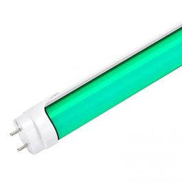 Tubo LED T8 18W 1.500Lm 120cm Difusor Opal Verde 40.000H Alta Eficiencia para Uso Continuo Profesional [HO-T8-1200-18W-G-O] Precio: 8.49999953. SKU: B1A5HSNDF4