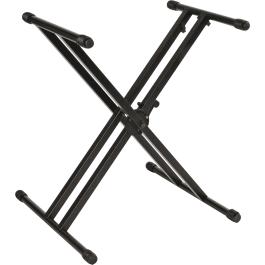 Quiklok QL746 Soporte Teclado "X" Doble Perfil Largo Acero Negro Altura Regulable Precio: 64.95000006. SKU: B15WVW64EH