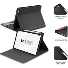 Funda para Tablet Subblim SUBKT4-BTPI03 Negro Qwerty Español QWERTY
